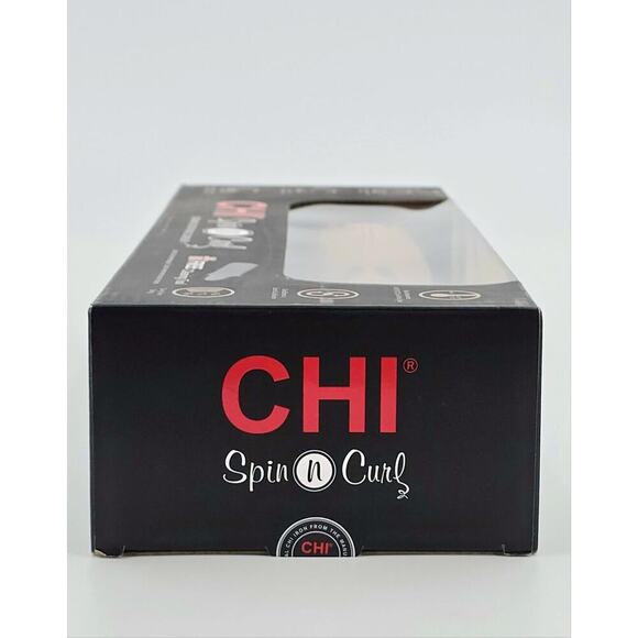 CHI Spin N Curl Special Edition Ceramic Rotating Curling Iron Rose Gold New - Picture 7 of 16